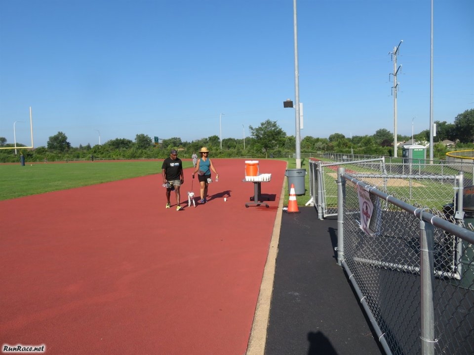 Action from the Start / Finish Area