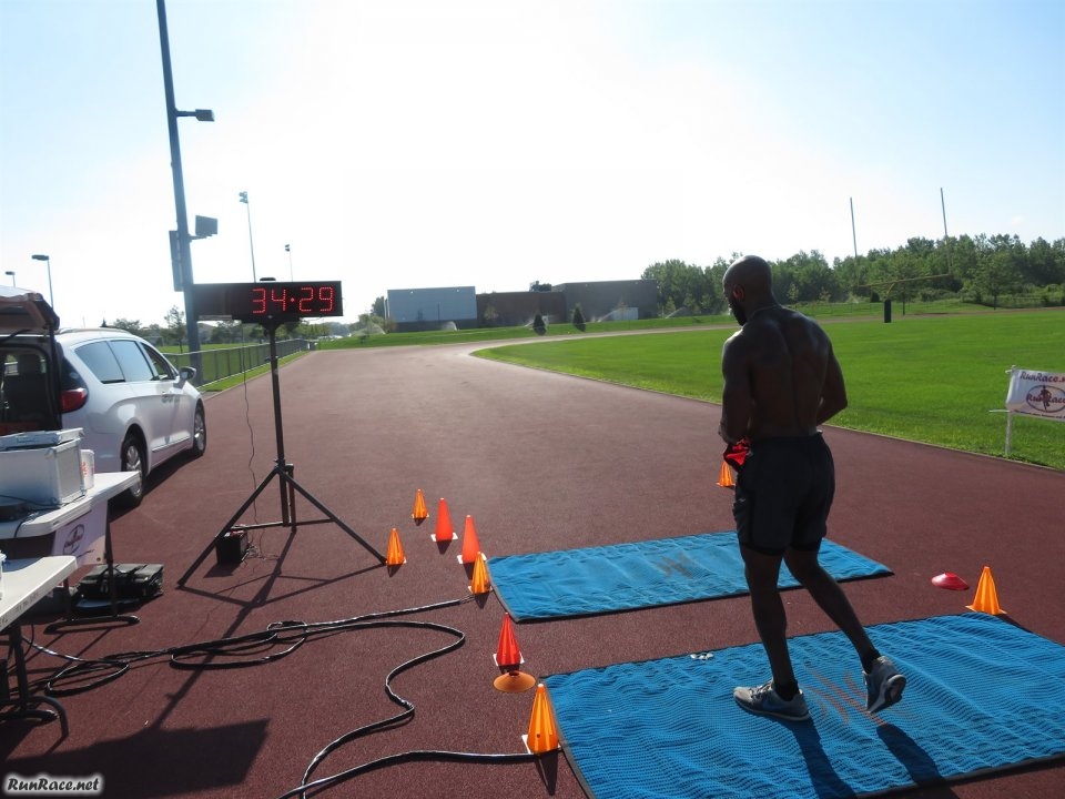 Action from the Start / Finish Area