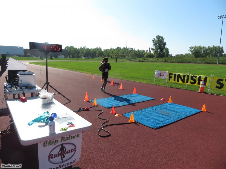 Action from the Start / Finish Area