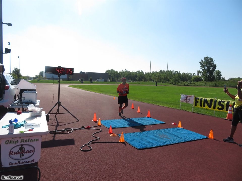 Action from the Start / Finish Area