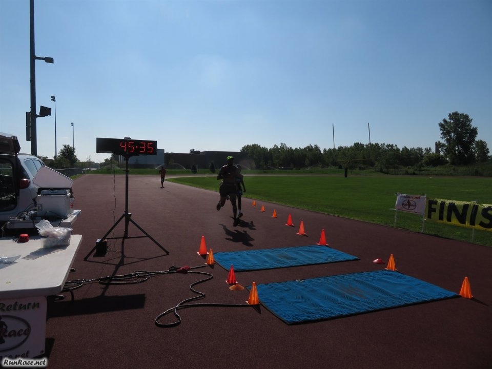 Action from the Start / Finish Area