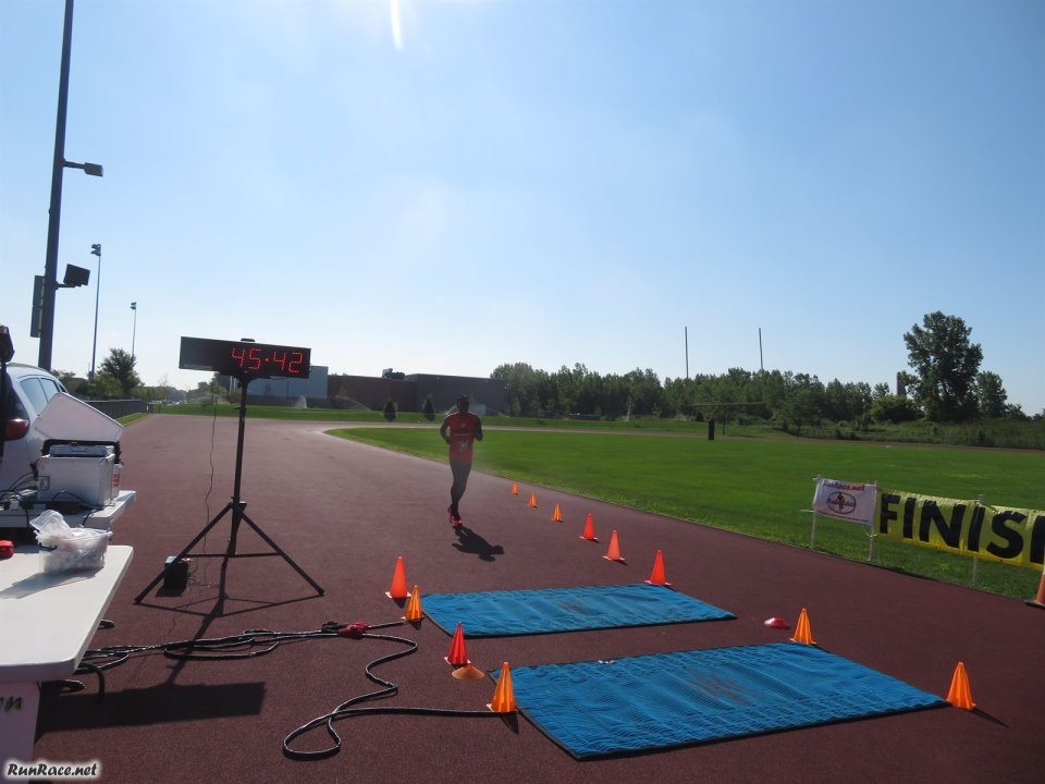 Action from the Start / Finish Area