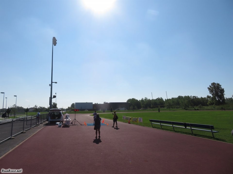 Action from the Start / Finish Area