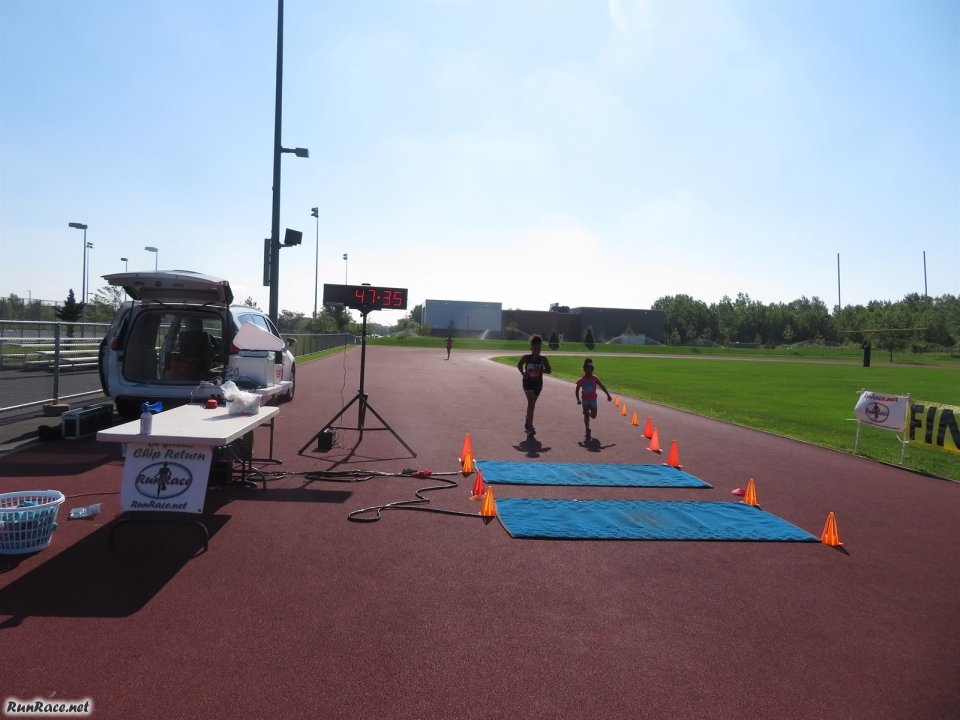 Action from the Start / Finish Area