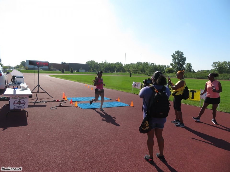Action from the Start / Finish Area