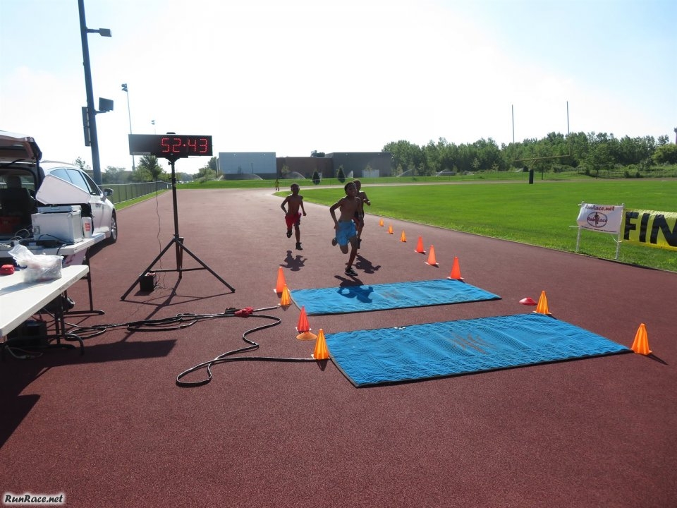 Action from the Start / Finish Area