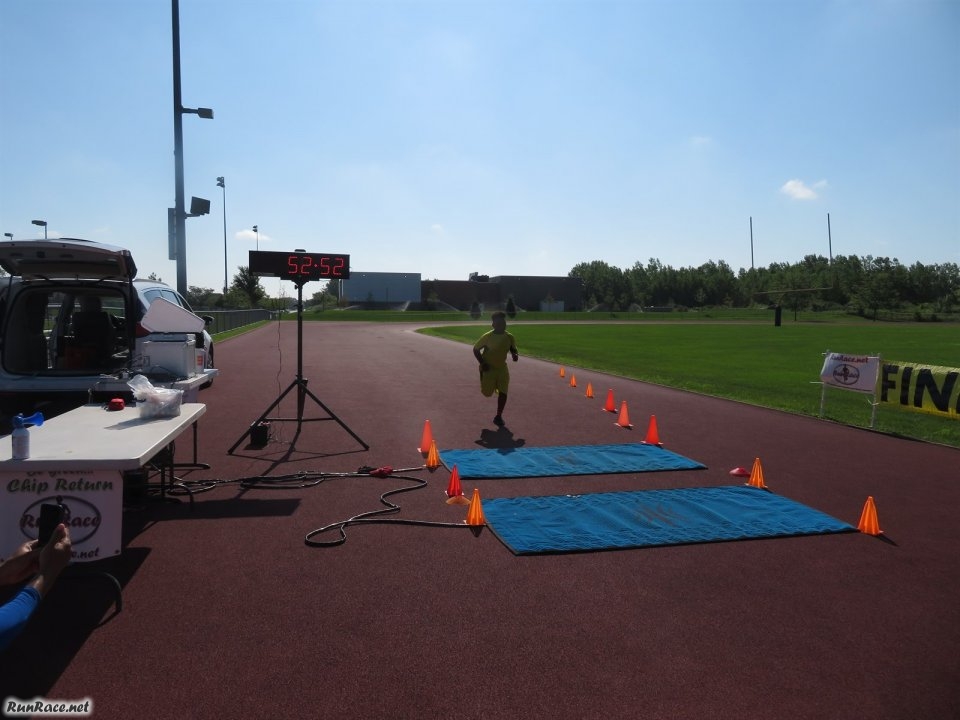 Action from the Start / Finish Area
