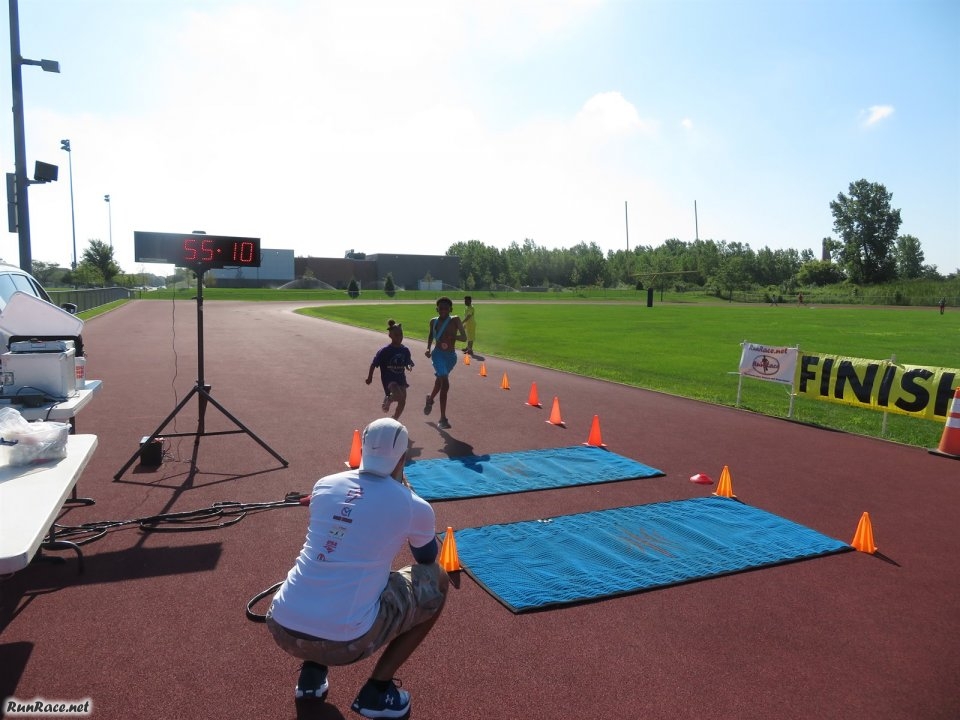 Action from the Start / Finish Area