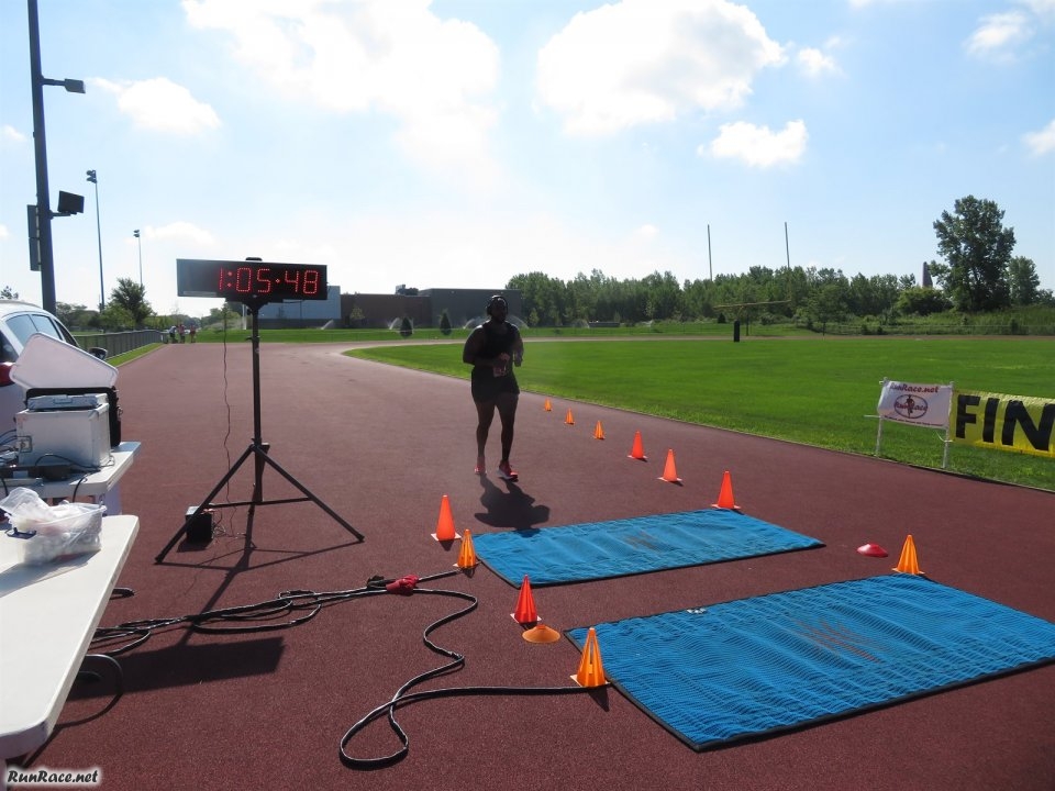 Action from the Start / Finish Area