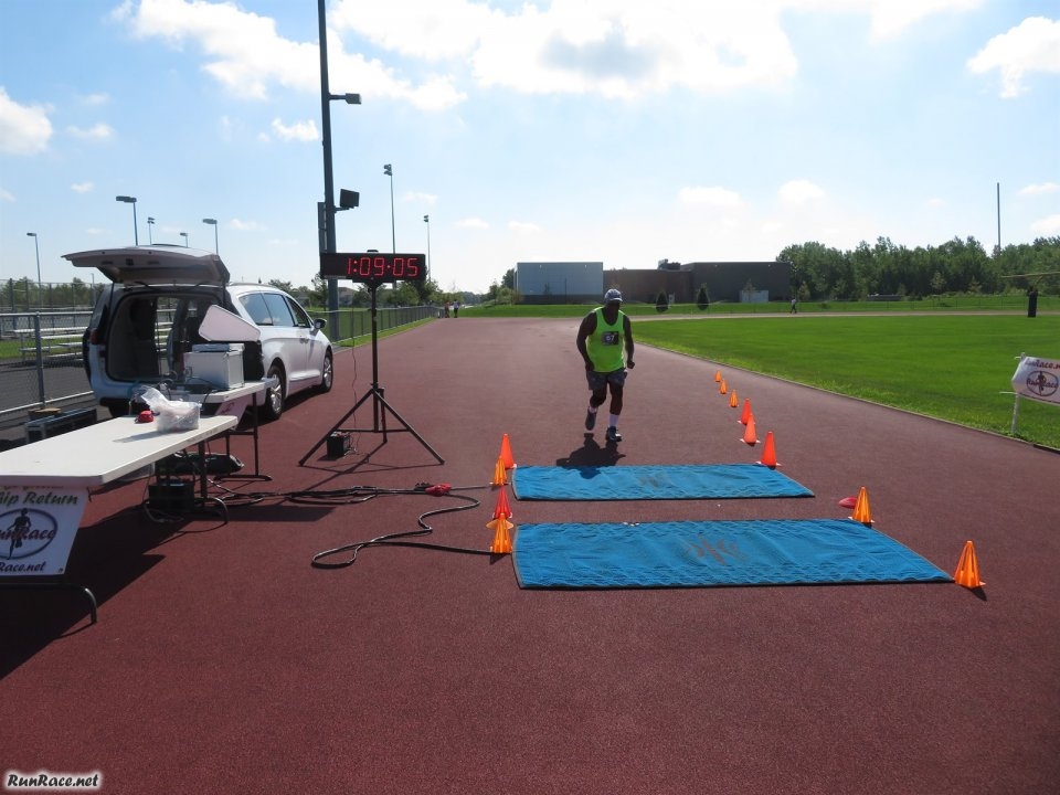 Action from the Start / Finish Area