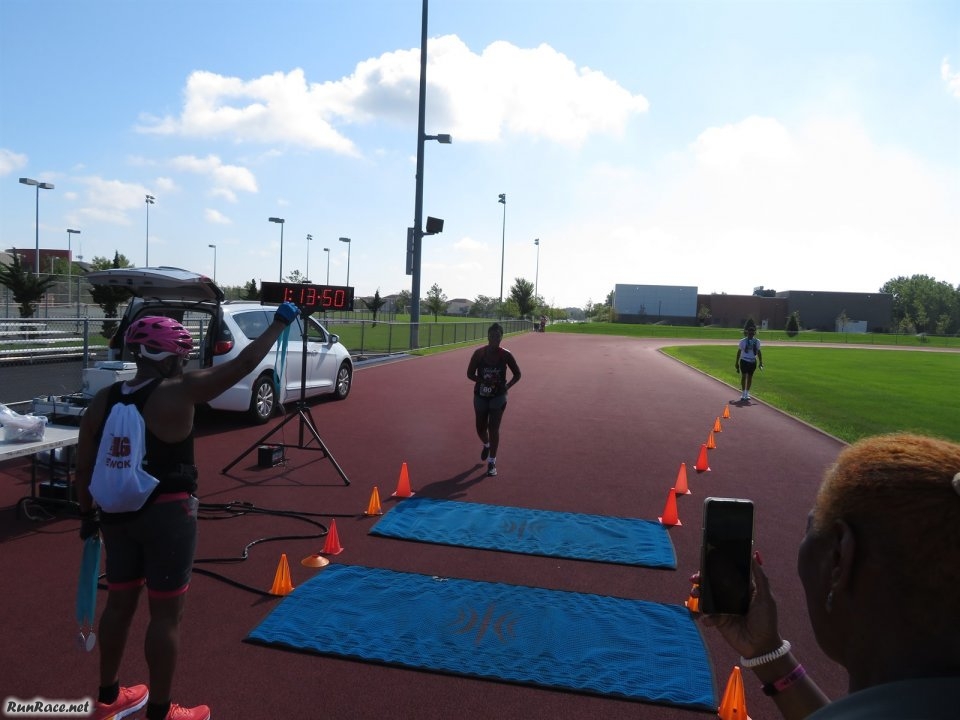 Action from the Start / Finish Area