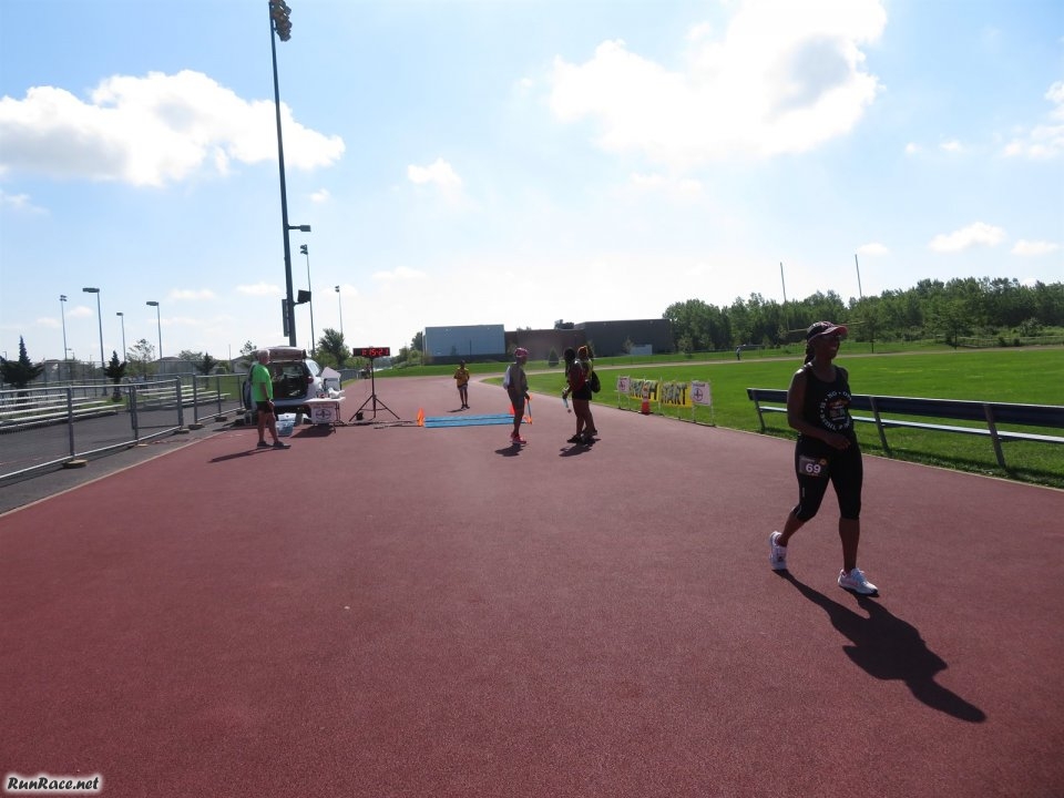 Action from the Start / Finish Area
