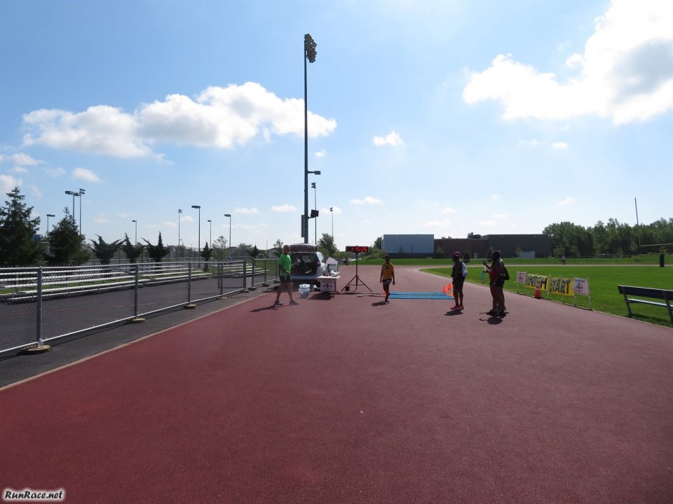 Action from the Start / Finish Area