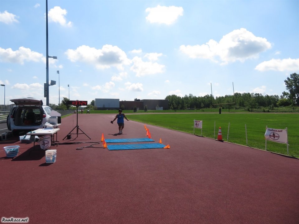 Action from the Start / Finish Area