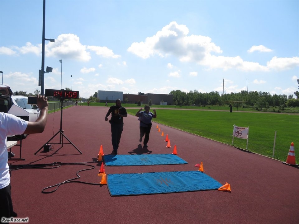 Action from the Start / Finish Area
