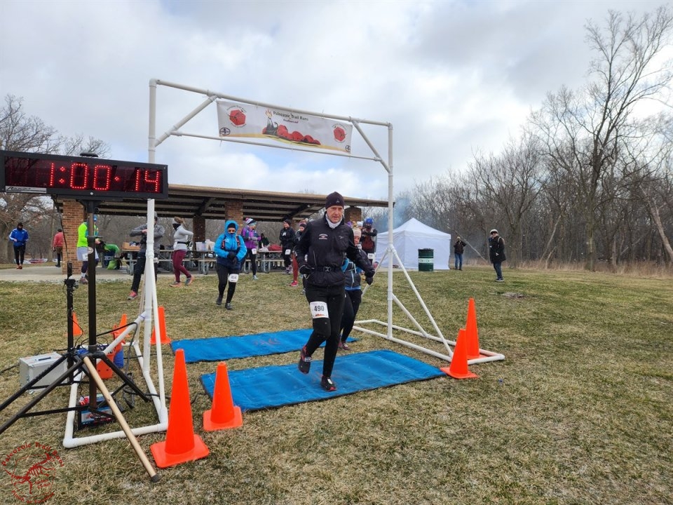 Paleozoic Trail Runs - Pioneer Woods Start of 25-Km