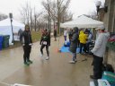 Chicago Lakefront Ultras 50K, 20.7-Mile Buildup Run, Half Marathon :: Start/Finish Area