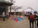 Chicago Lakefront Ultras 50K, 20.7-Mile Buildup Run, Half Marathon :: Start/Finish Area