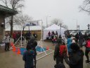 Chicago Lakefront Ultras 50K, 20.7-Mile Buildup Run, Half Marathon :: Start/Finish Area