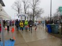 Chicago Lakefront Ultras 50K, 20.7-Mile Buildup Run, Half Marathon :: Start/Finish Area