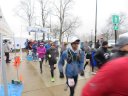 Chicago Lakefront Ultras 50K, 20.7-Mile Buildup Run, Half Marathon :: Start/Finish Area