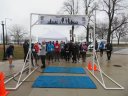 Chicago Lakefront Ultras 50K, 20.7-Mile Buildup Run, Half Marathon :: Start/Finish Area