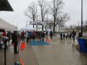 Chicago Lakefront Ultras 50K, 20.7-Mile Buildup Run, Half Marathon :: Start/Finish Area