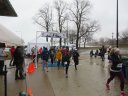 Chicago Lakefront Ultras 50K, 20.7-Mile Buildup Run, Half Marathon :: Start/Finish Area
