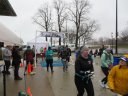 Chicago Lakefront Ultras 50K, 20.7-Mile Buildup Run, Half Marathon :: Start/Finish Area