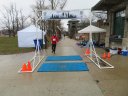 Chicago Lakefront Ultras 50K, 20.7-Mile Buildup Run, Half Marathon :: Start/Finish Area