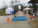 Chicago Lakefront Ultras 50K, 20.7-Mile Buildup Run, Half Marathon :: Start/Finish Area