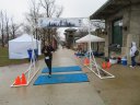 Chicago Lakefront Ultras 50K, 20.7-Mile Buildup Run, Half Marathon :: Start/Finish Area