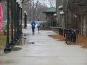 Chicago Lakefront Ultras 50K, 20.7-Mile Buildup Run, Half Marathon :: Start/Finish Area