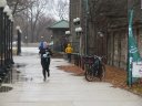 Chicago Lakefront Ultras 50K, 20.7-Mile Buildup Run, Half Marathon :: Start/Finish Area
