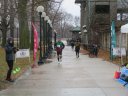 Chicago Lakefront Ultras 50K, 20.7-Mile Buildup Run, Half Marathon :: Start/Finish Area