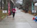 Chicago Lakefront Ultras 50K, 20.7-Mile Buildup Run, Half Marathon :: Start/Finish Area