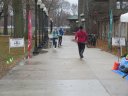 Chicago Lakefront Ultras 50K, 20.7-Mile Buildup Run, Half Marathon :: Start/Finish Area
