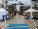 Chicago Lakefront Ultras 50K, 20.7-Mile Buildup Run, Half Marathon :: Start/Finish Area
