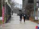 Chicago Lakefront Ultras 50K, 20.7-Mile Buildup Run, Half Marathon :: Start/Finish Area