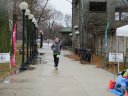 Chicago Lakefront Ultras 50K, 20.7-Mile Buildup Run, Half Marathon :: Start/Finish Area