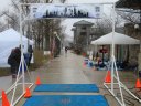Chicago Lakefront Ultras 50K, 20.7-Mile Buildup Run, Half Marathon :: Start/Finish Area
