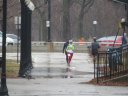 Chicago Lakefront Ultras 50K, 20.7-Mile Buildup Run, Half Marathon :: Start/Finish Area