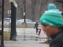 Chicago Lakefront Ultras 50K, 20.7-Mile Buildup Run, Half Marathon :: Start/Finish Area