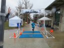 Chicago Lakefront Ultras 50K, 20.7-Mile Buildup Run, Half Marathon :: Start/Finish Area