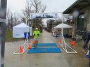 Chicago Lakefront Ultras 50K, 20.7-Mile Buildup Run, Half Marathon :: Start/Finish Area