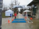 Chicago Lakefront Ultras 50K, 20.7-Mile Buildup Run, Half Marathon :: Start/Finish Area