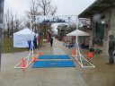 Chicago Lakefront Ultras 50K, 20.7-Mile Buildup Run, Half Marathon :: Start/Finish Area