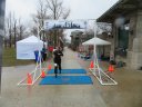 Chicago Lakefront Ultras 50K, 20.7-Mile Buildup Run, Half Marathon :: Start/Finish Area