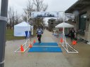 Chicago Lakefront Ultras 50K, 20.7-Mile Buildup Run, Half Marathon :: Start/Finish Area