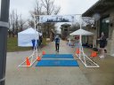 Chicago Lakefront Ultras 50K, 20.7-Mile Buildup Run, Half Marathon :: Start/Finish Area